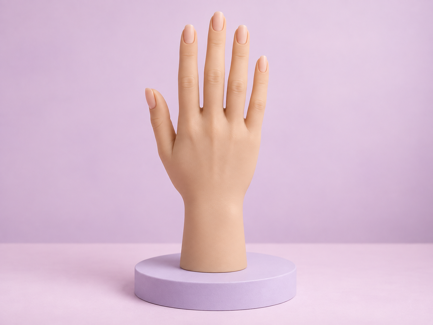 Silicone Nail Practice Hand Models